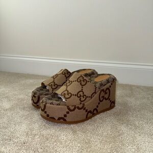 Gucci Platform Wedges